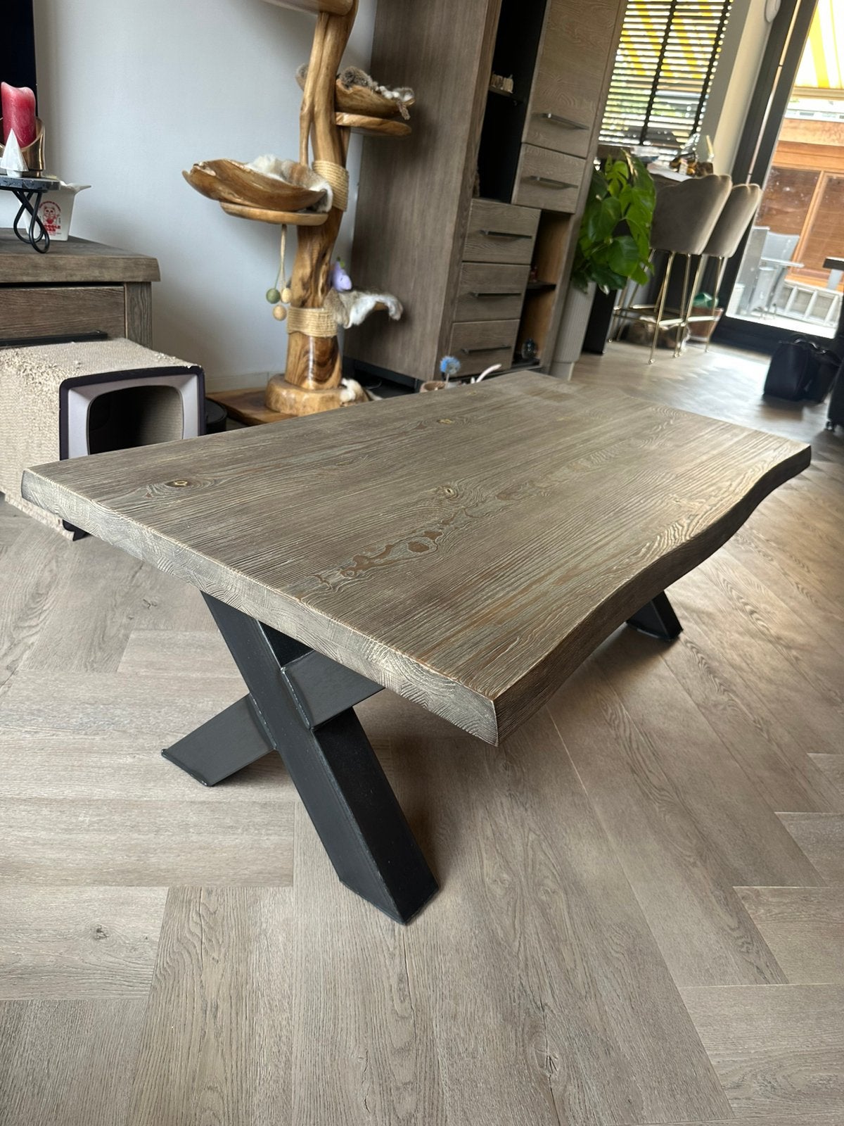 Salontafel van Haco 130 x 67 x 45, Ophalen, Overige materialen, 100 tot 150 cm, 50 tot 100 cm