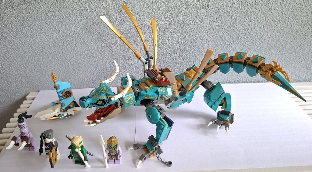Lego Ninjago draak, set 71746, Ophalen of Verzenden, Gebruikt