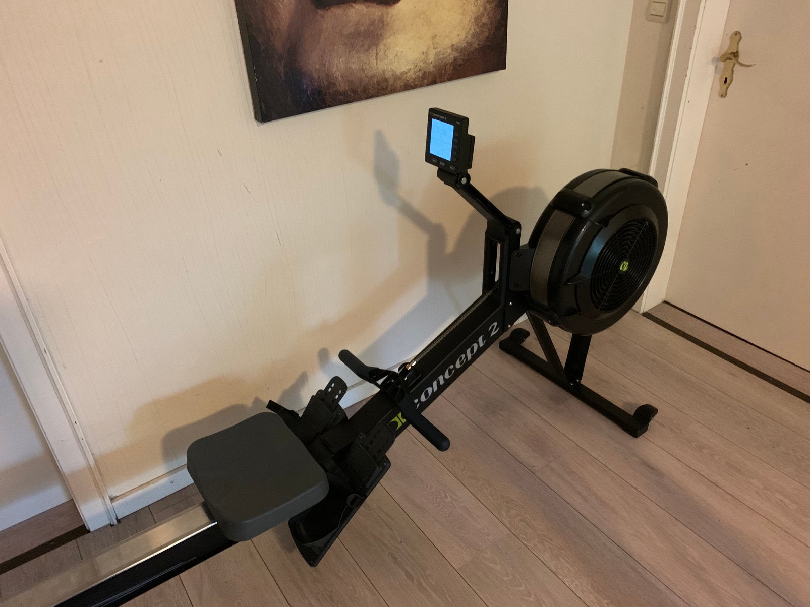 Concept 2 Roeitrainer Model D PM5, Ophalen, Armen, Zo goed als nieuw, Metaal