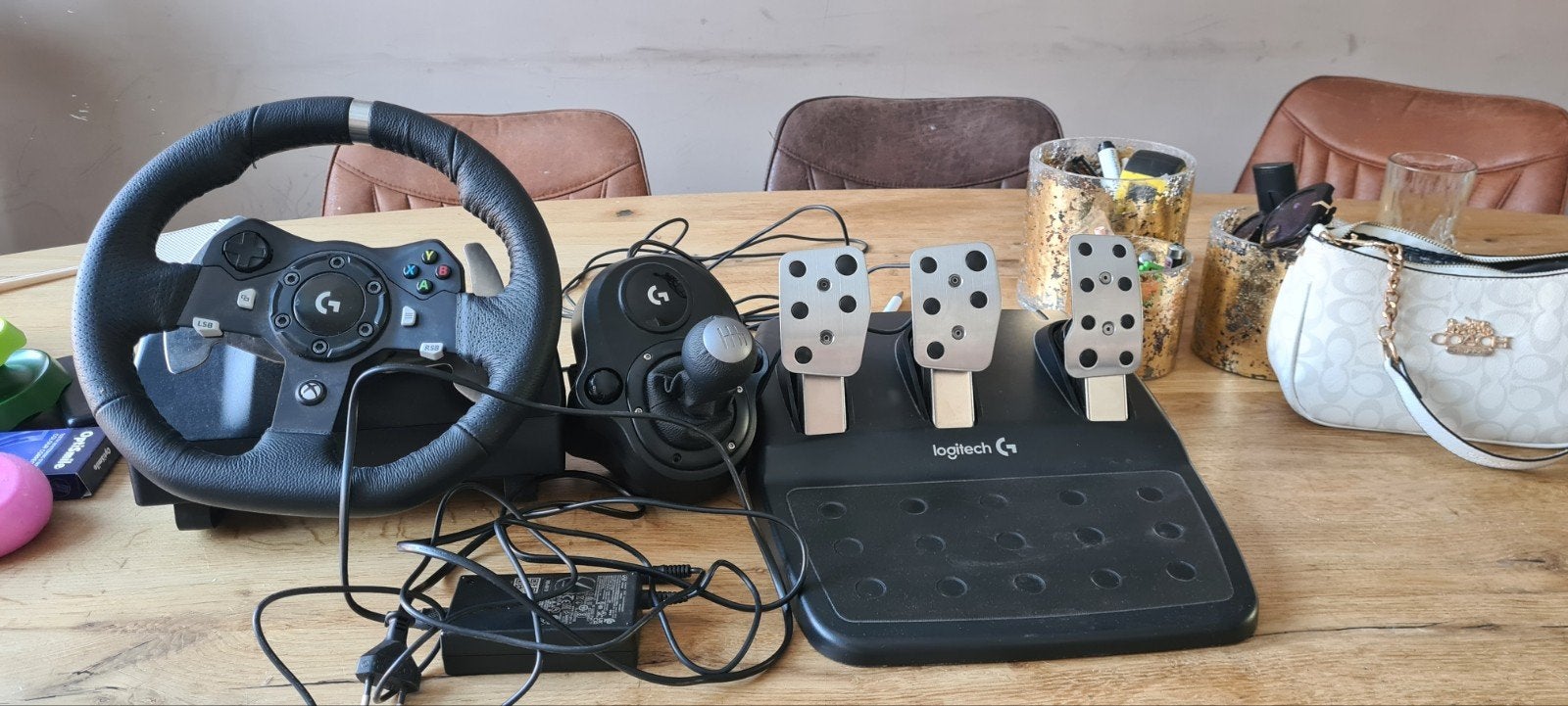 logitech g920 met shifter, Ophalen, Zo goed als nieuw, Logitech