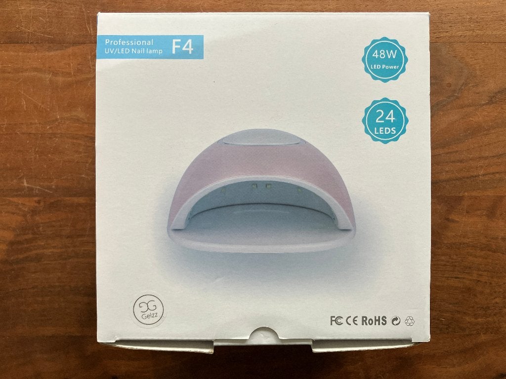 Gelzz - RoHS - F4S - Professional UV / LED Nail Lamp, Ophalen of Verzenden, Zo goed als nieuw, Hand- en Voetverzorging