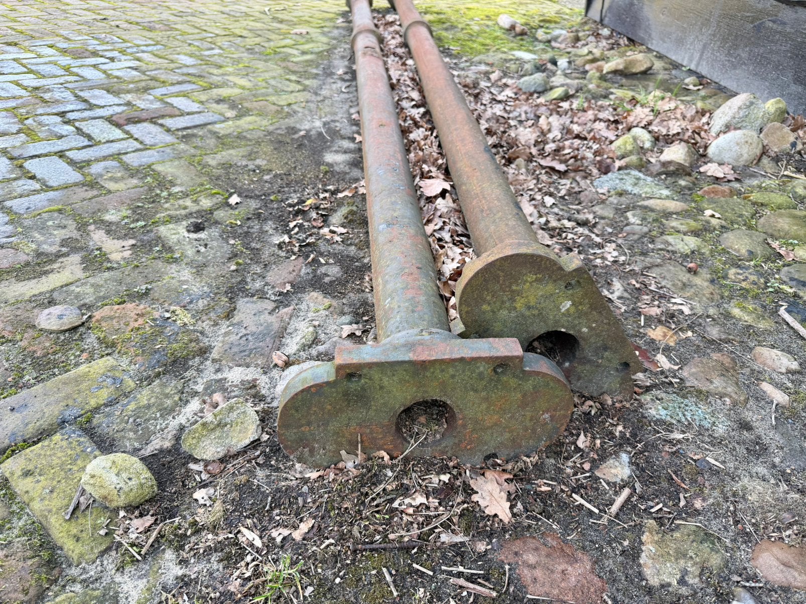 Zuilen gietijzeren 370cm, Ophalen of Verzenden