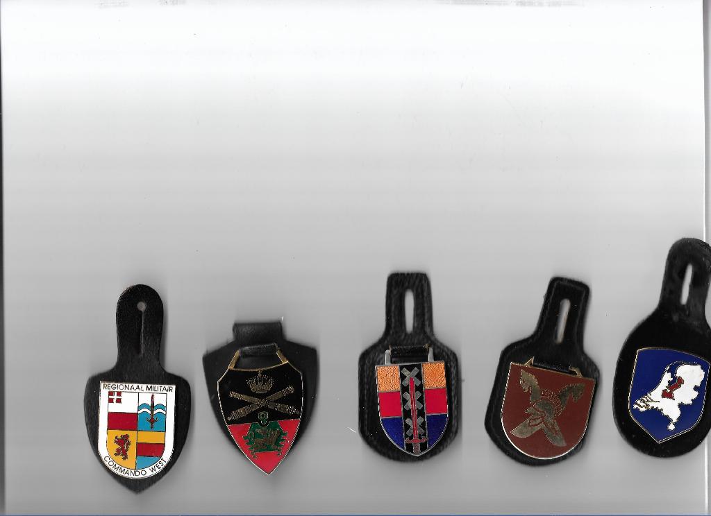 hangers, Ophalen of Verzenden, Landmacht, Nederland, Embleem of Badge