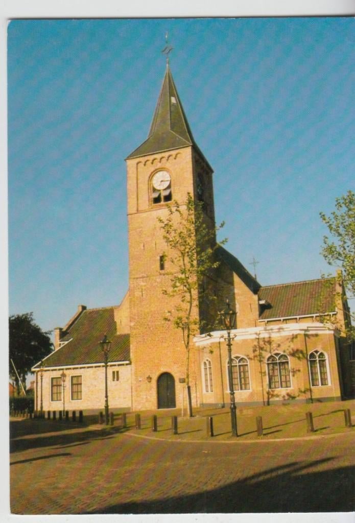 Hendrik Ido Ambacht NH Kerk 1985 Ongelopen, Ophalen of Verzenden, 1980 tot heden, Ongelopen, Zuid-Holland