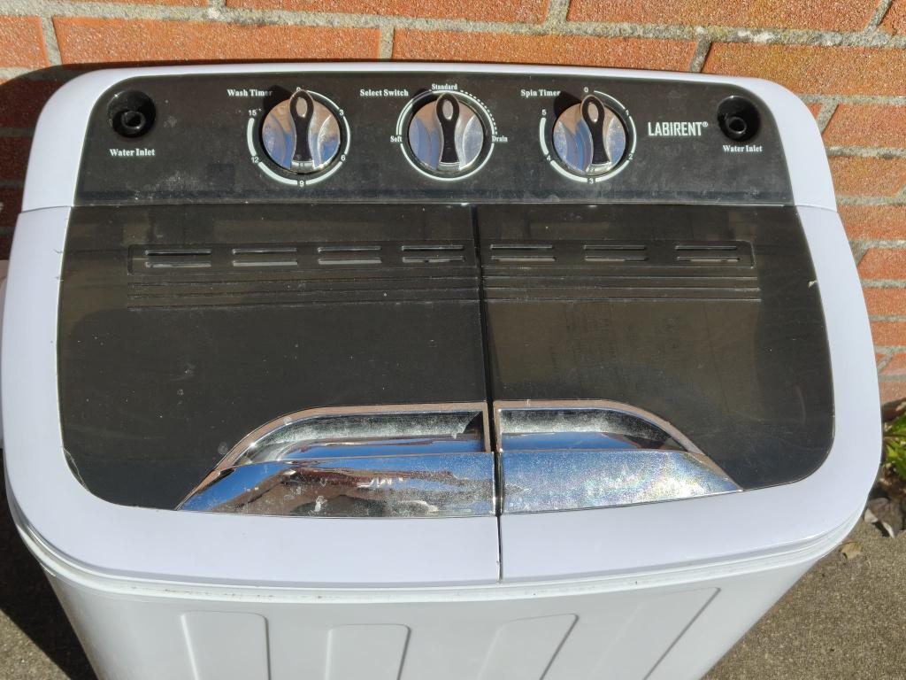 Mini camping wasmachine Labirent, Minder dan 85 cm, Minder dan 4 kg, Bovenlader, Ophalen