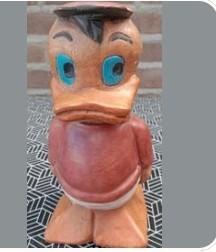 Houten. Donald Duck 21cm, Ophalen