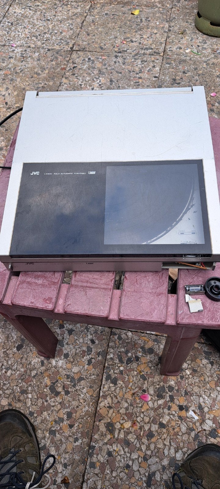 JVC L-E600 Tangentiale platenspeler, Ophalen of Verzenden, Overige merken