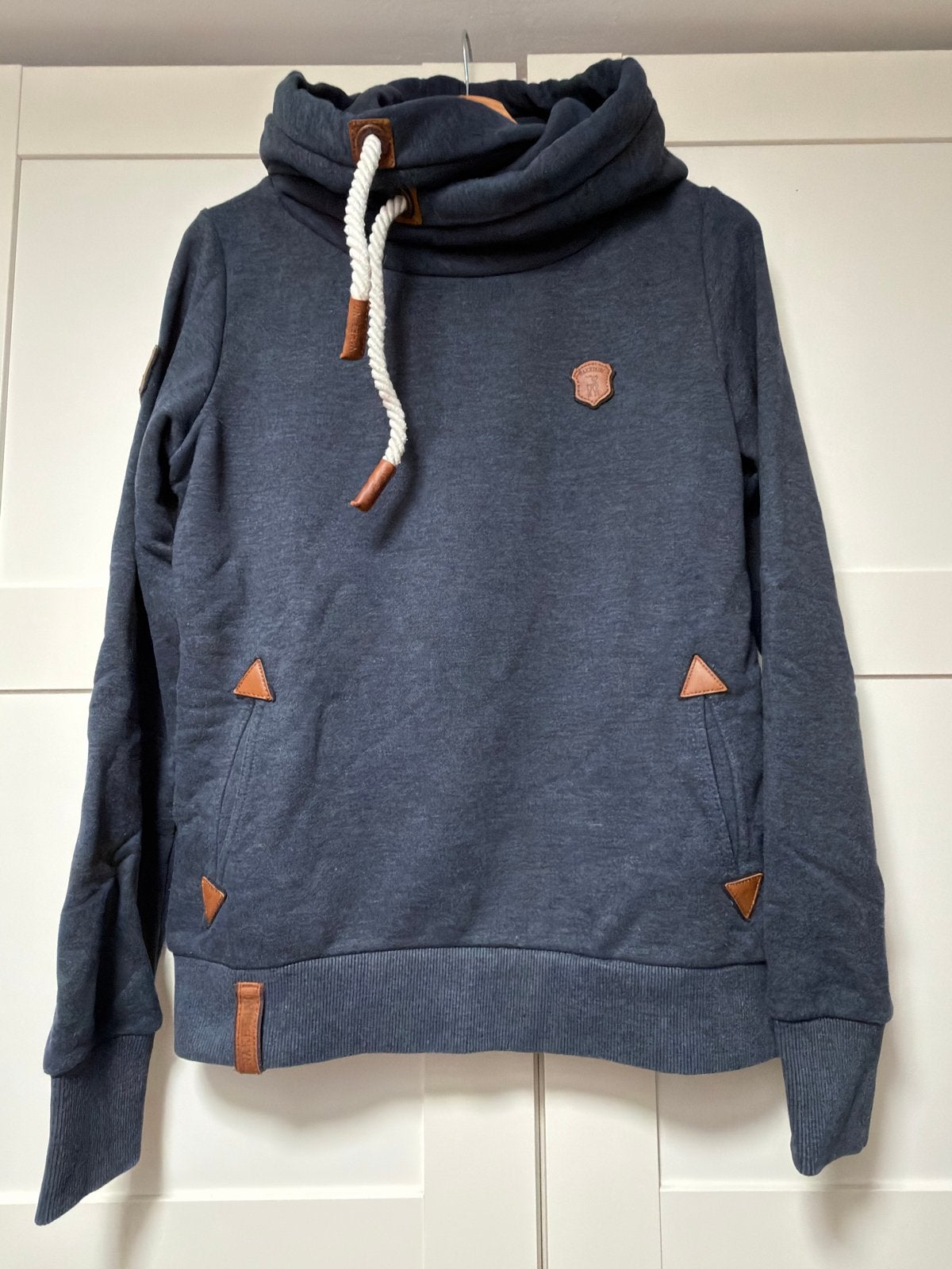 Naketano hoodie donkerblauw maat M, Ophalen of Verzenden, Gedragen, Maat 38/40 (M), Blauw