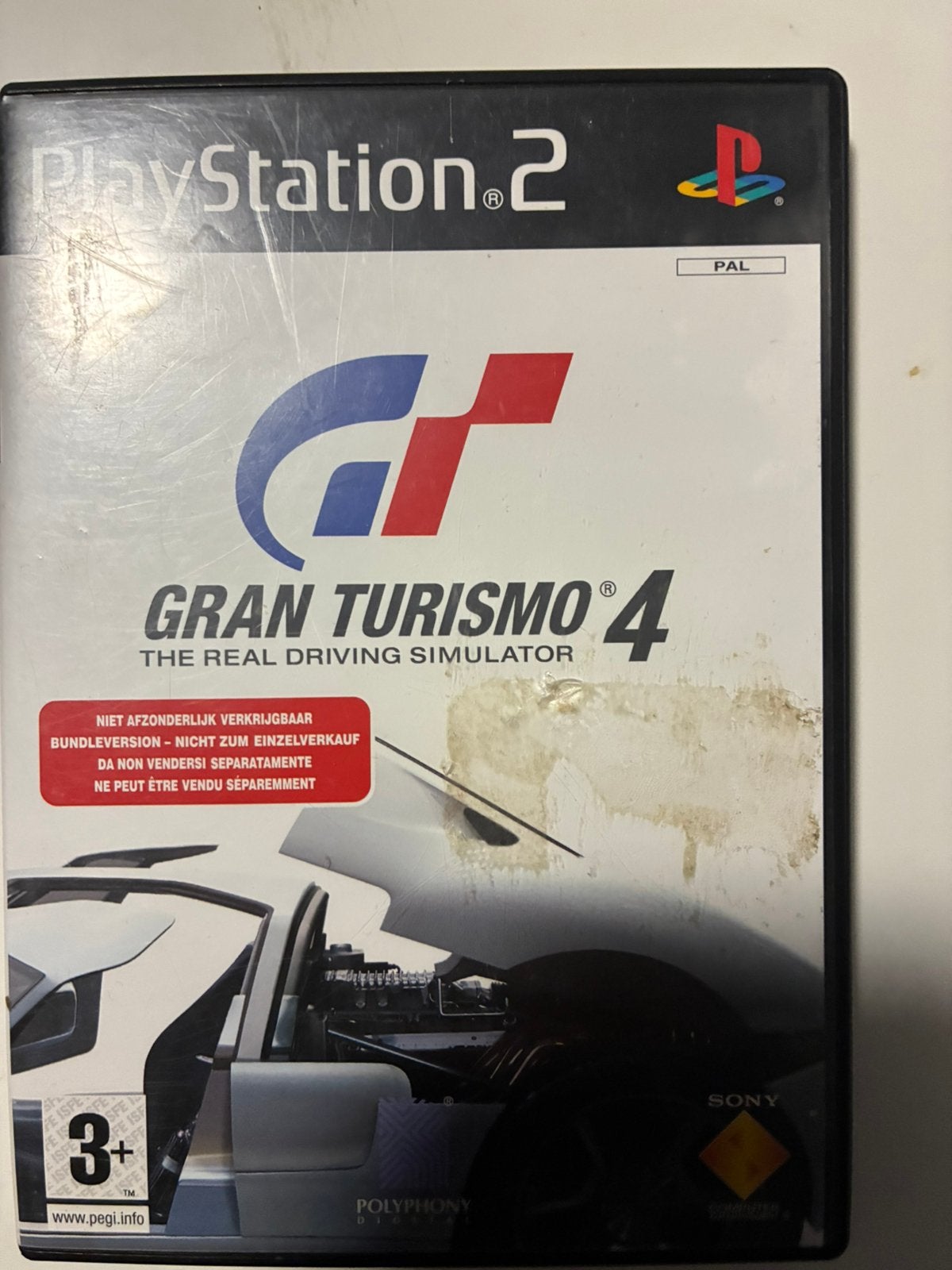Gran Turismo 4 - PlayStation 2 - The Real Driving Simulator, 1 speler, Racen en Vliegen, Ophalen of Verzenden, Zo goed als nieuw