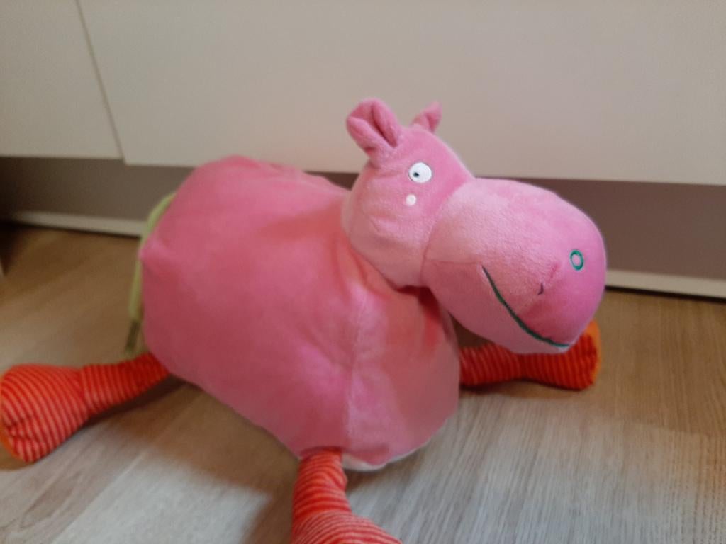 IKEA nijlpaard knuffel 32 cm barnslig flodhast, Ophalen of Verzenden