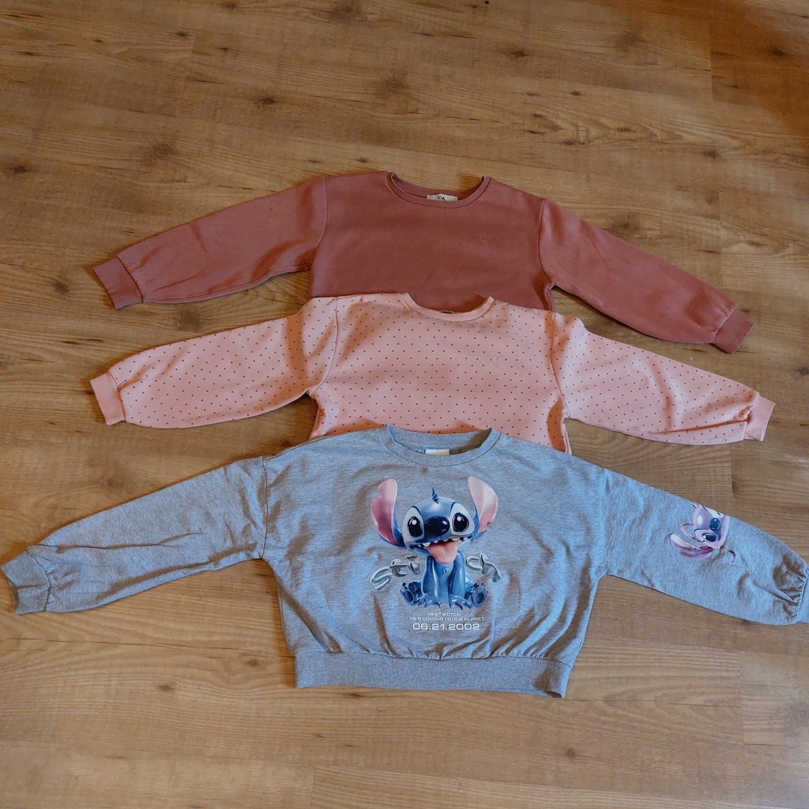 3 Truien sweaters meisje maat 128 C&A, C&A, Meisje, Trui of Vest, Ophalen of Verzenden