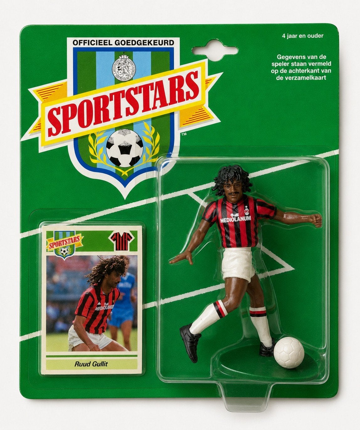 Vintage Kenner Sportstars Gullit Van Basten Rijkaard sealed, Ophalen of Verzenden, Zo goed als nieuw, Buitenlandse clubs, Beeldje of Poppetje