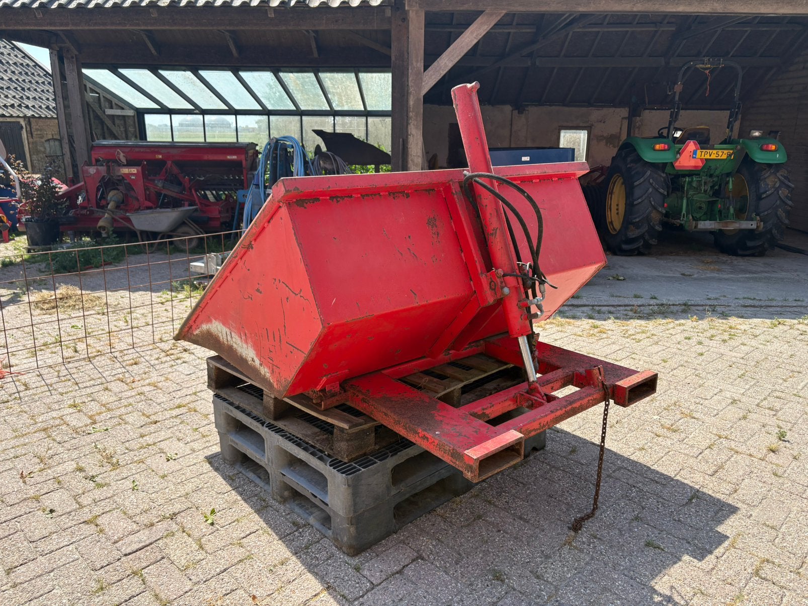 opschepbak, 1000 tot 2000 kg, Ophalen of Verzenden, Heftruck