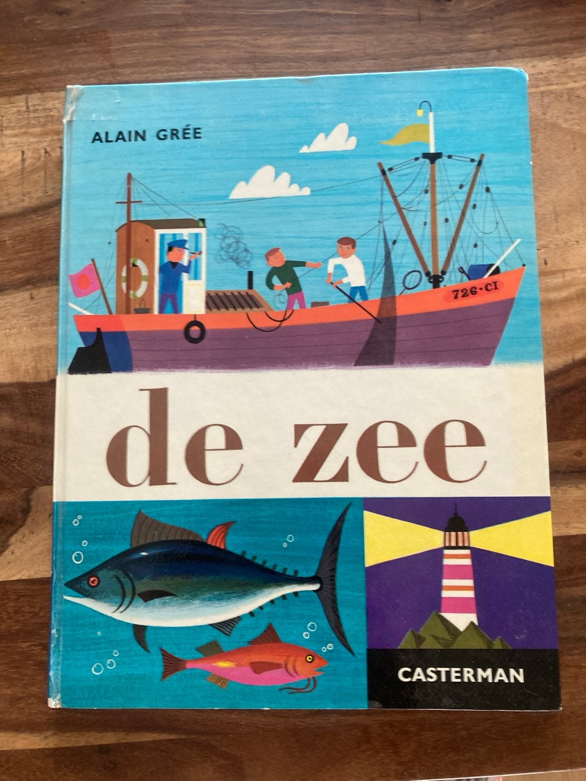 De Zee - Alain Grée (Casterman), Boeken, Ophalen of Verzenden, Gelezen, Non-fictie