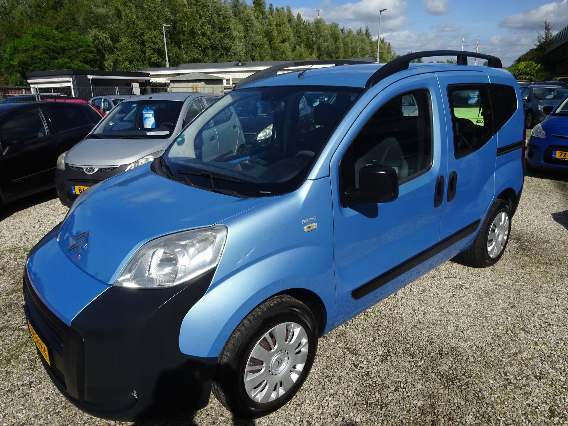 Citroen Nemo 1.4i Multispace airco 2x schuifdeur, Auto's, Voorwielaandrijving, 4 cilinders, Origineel Nederlands, Bedrijf