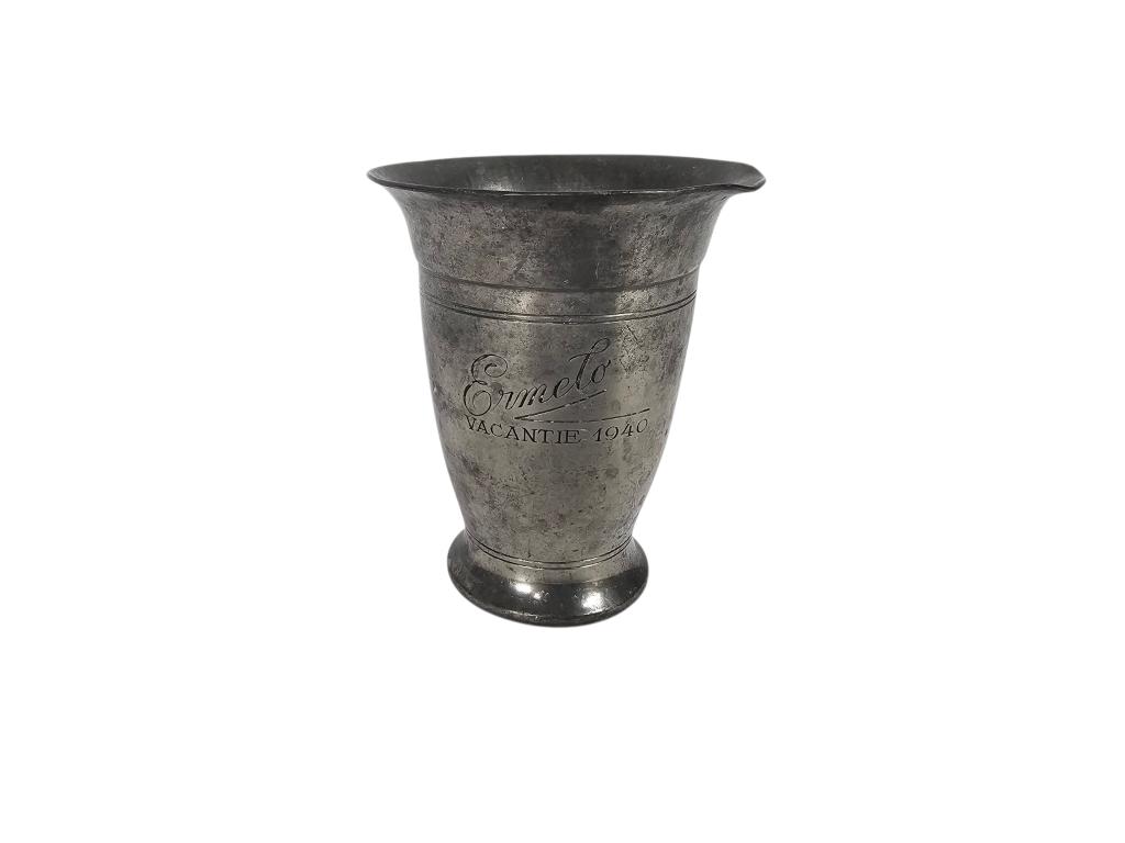 Zeister Tin Industrie - 'Vacantie in Ermelo 1940' - tin, Antiek en Kunst, Ophalen of Verzenden