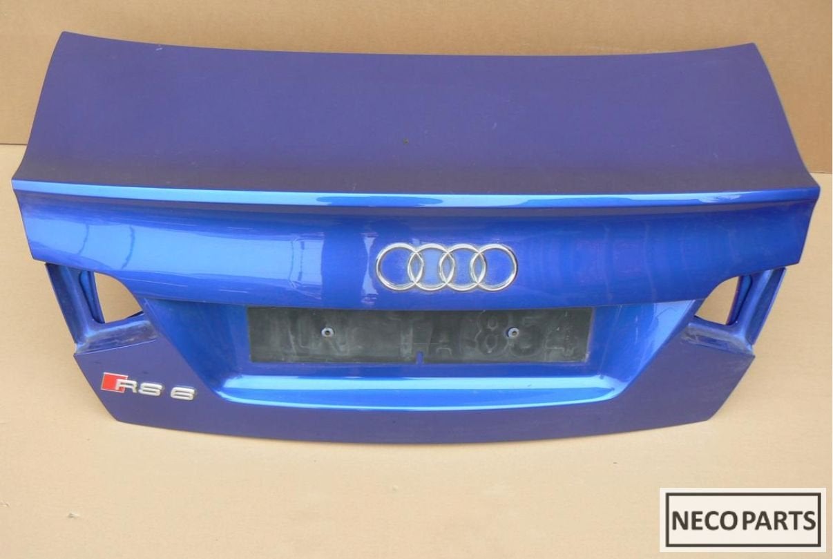 AUDI A6 RS6 C6 SEDAN ACHTERKLEP ORIGINEEL ALLES LEVERBAAR!!!, Gebruikt, -, Achter, -