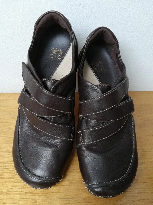 Clarks Active Air schoenen, maat 35.5, zo goed als nieuw, Bruin, Instappers, Ophalen of Verzenden, Zo goed als nieuw