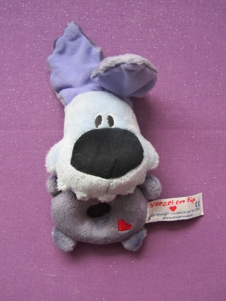 TIAMO DROMENJAGER Knuffel HOND WOEZEL RAMMELAAR 2009 *Nieuw*, Nieuw, Met label, Tiamo, Hond