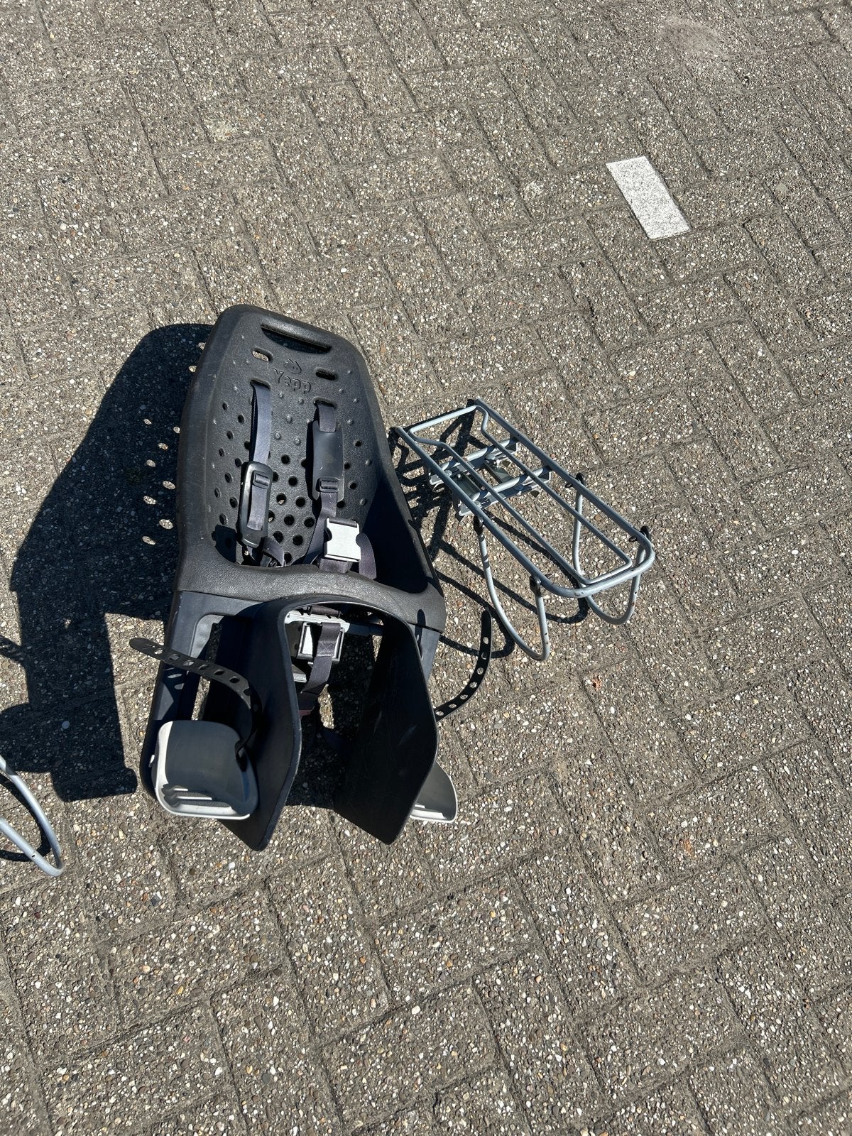 Yepp fietsstoeltje voor kinderen - Achterzitje, Ophalen, Achterzitje, 9 t/m 36 kg, Gebruikt