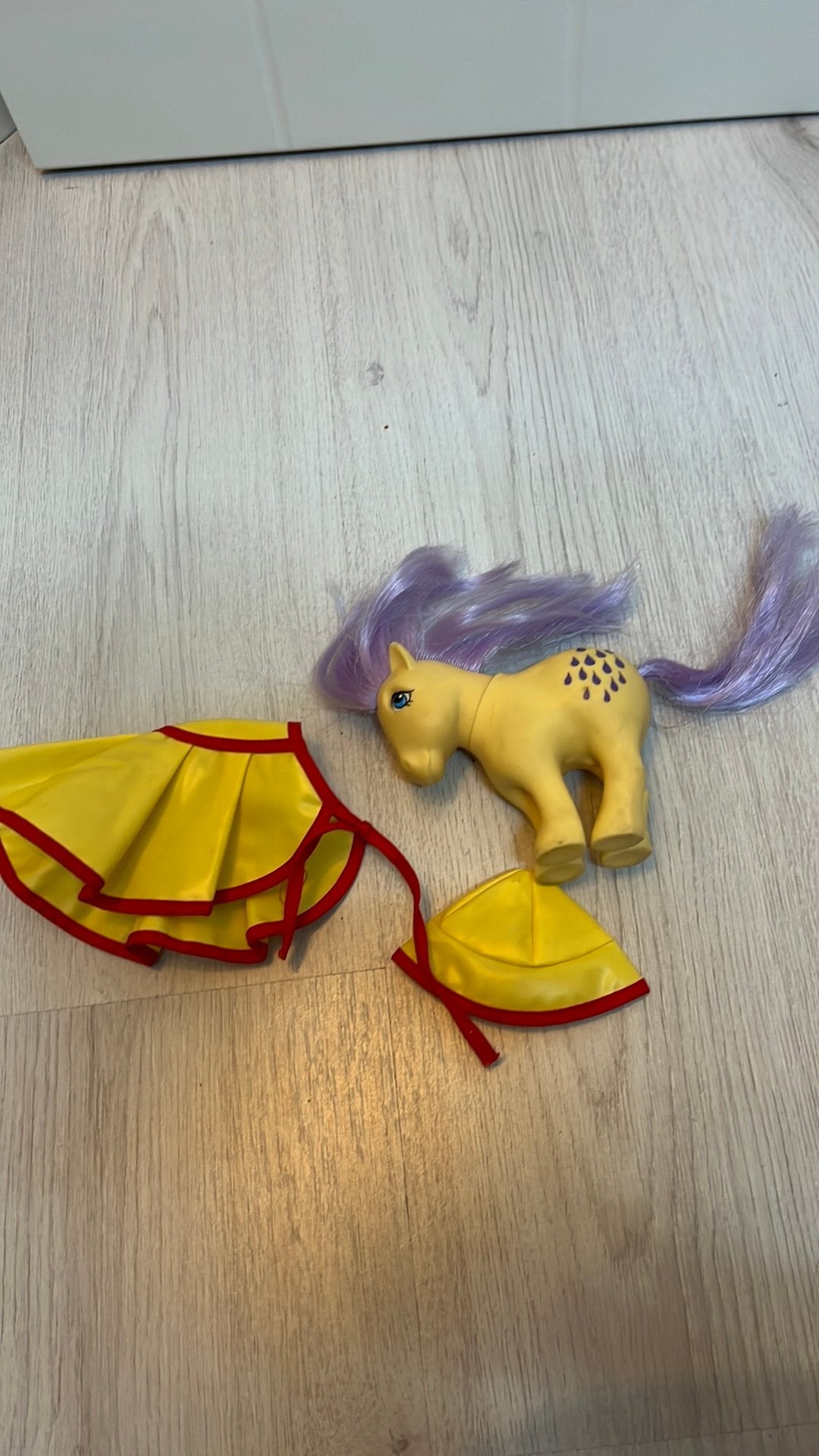 ️ my little pony lemon drop hasbro 1982 Italië g1, Ophalen of Verzenden, Gebruikt