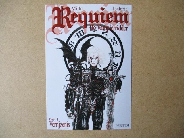 adv9610 requiem ansichtkaart, Eén stripboek, Ophalen, Gelezen