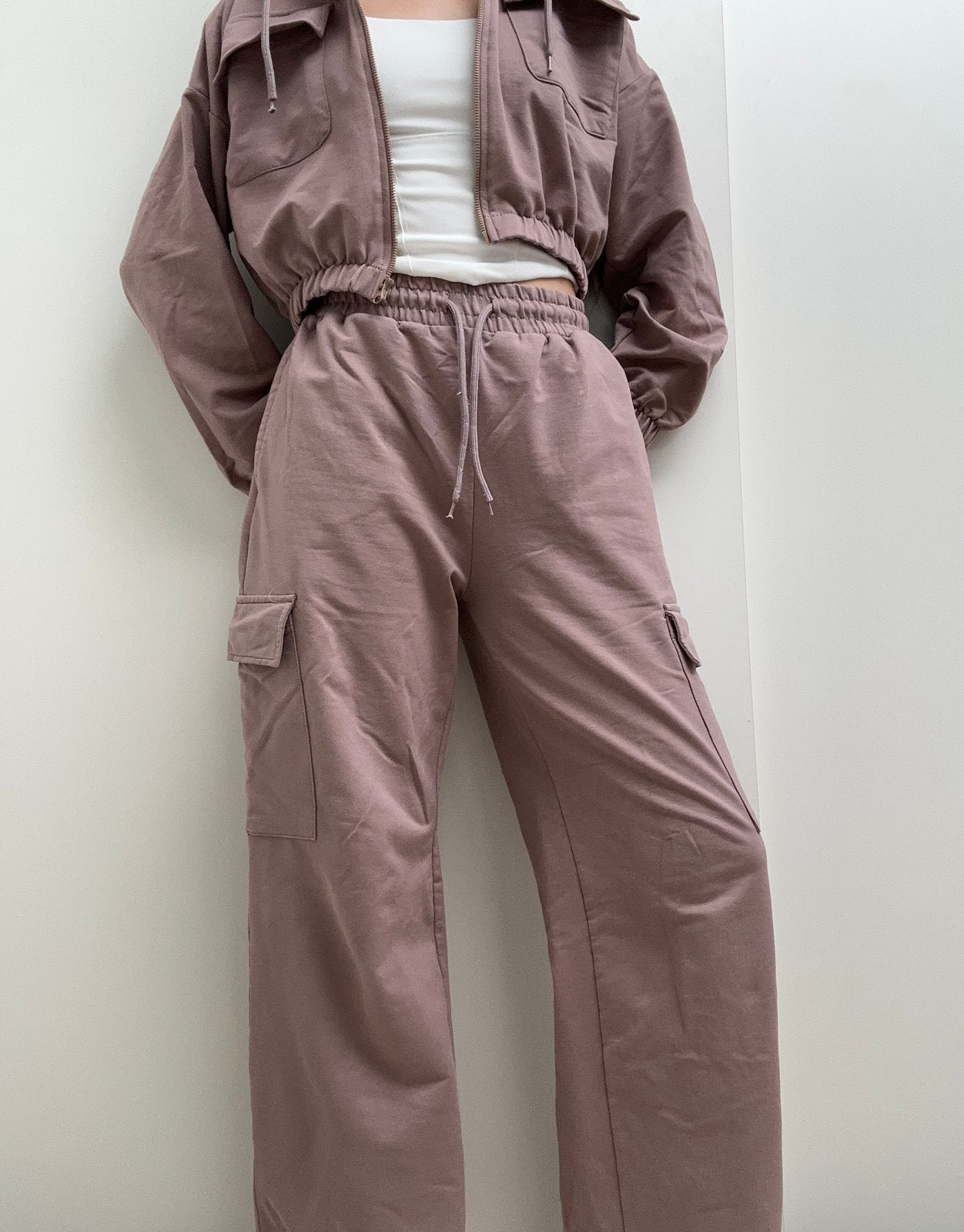 Set ,een sweatshirt en een wijde broek., Overige kleuren, Ophalen of Verzenden, Zo goed als nieuw, Maat 34 (XS) of kleiner