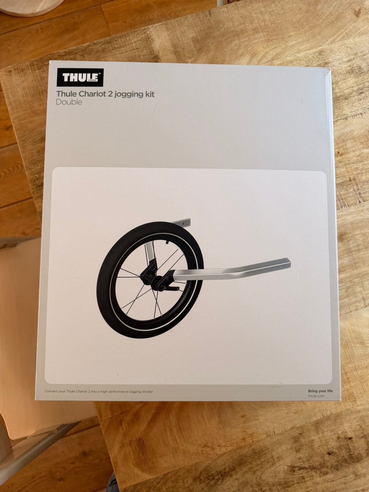 Thule chariot 2 jogging kit double (nieuw in doos), Fietsen en Brommers, Ophalen of Verzenden, Nieuw, Kinderkar, Minder dan 20 kg