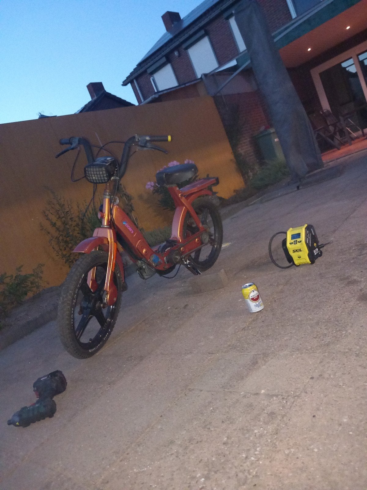 Defect Vespa ciao 2-takt 49cc project of voor onderdelen., Fietsen en Brommers, Ophalen, Gebruikt, Overige merken