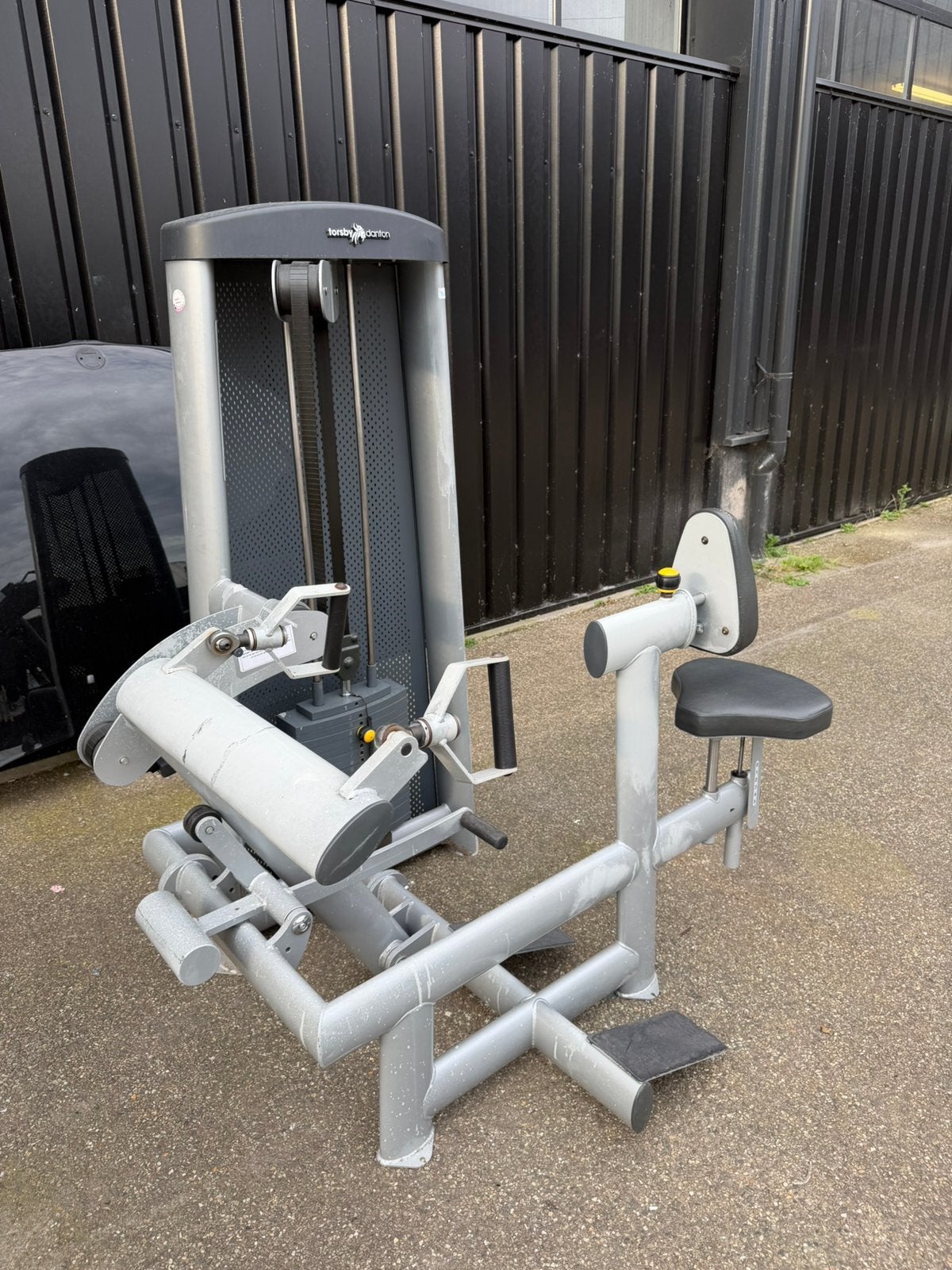 Seated row fitness machine, Sport en Fitness, Fitnessmaterialen, Ophalen, Gebruikt, Rug, Overige typen