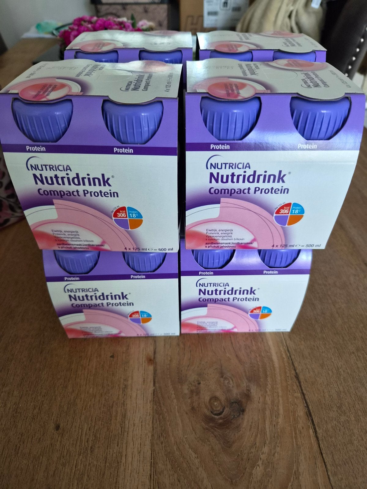 Nutridrink Nutricia Compact Protein Aardbei 96st, Ophalen