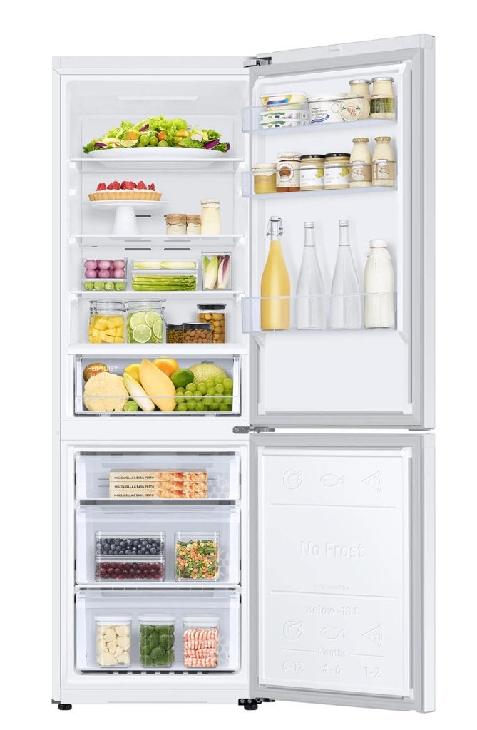 SAMSUNG RB34C670DWW/EF - Koel-vriescombinatie, Ophalen, 200 liter of meer, Nieuw, 160 cm of meer