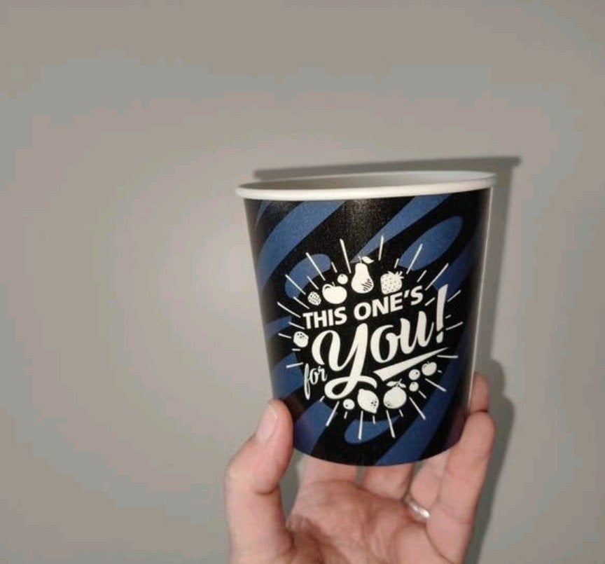 Nieuw! ijs bekers / This one's for you / 250 ml, Ophalen, Nieuw