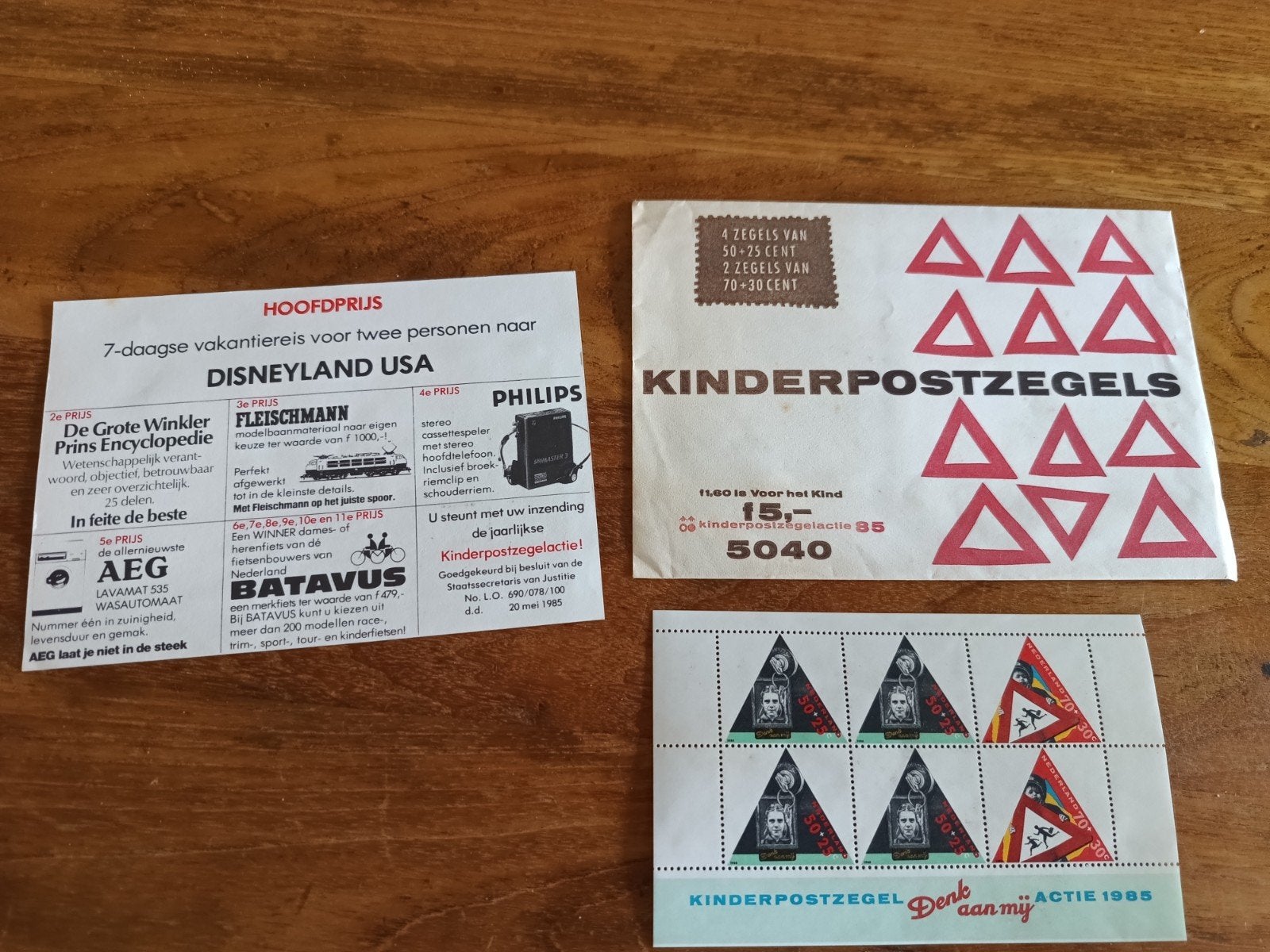 kinderpostzegels 1985  originele verpakking, Verzamelen, Ophalen of Verzenden, Zo goed als nieuw