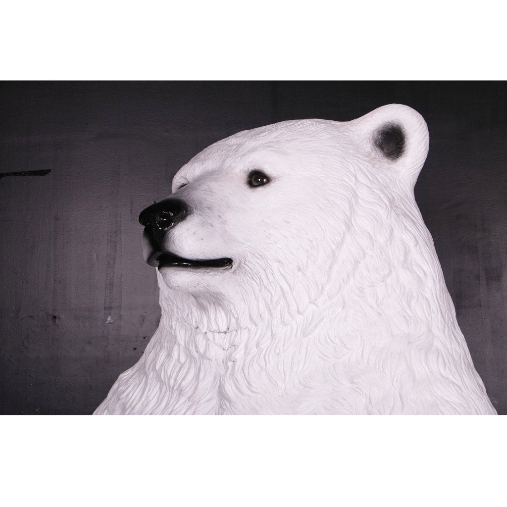Sitting Polar Bear Jumbo – IJsbeer beeld Hoogte 226 cm, Ophalen, Nieuw, Overige typen