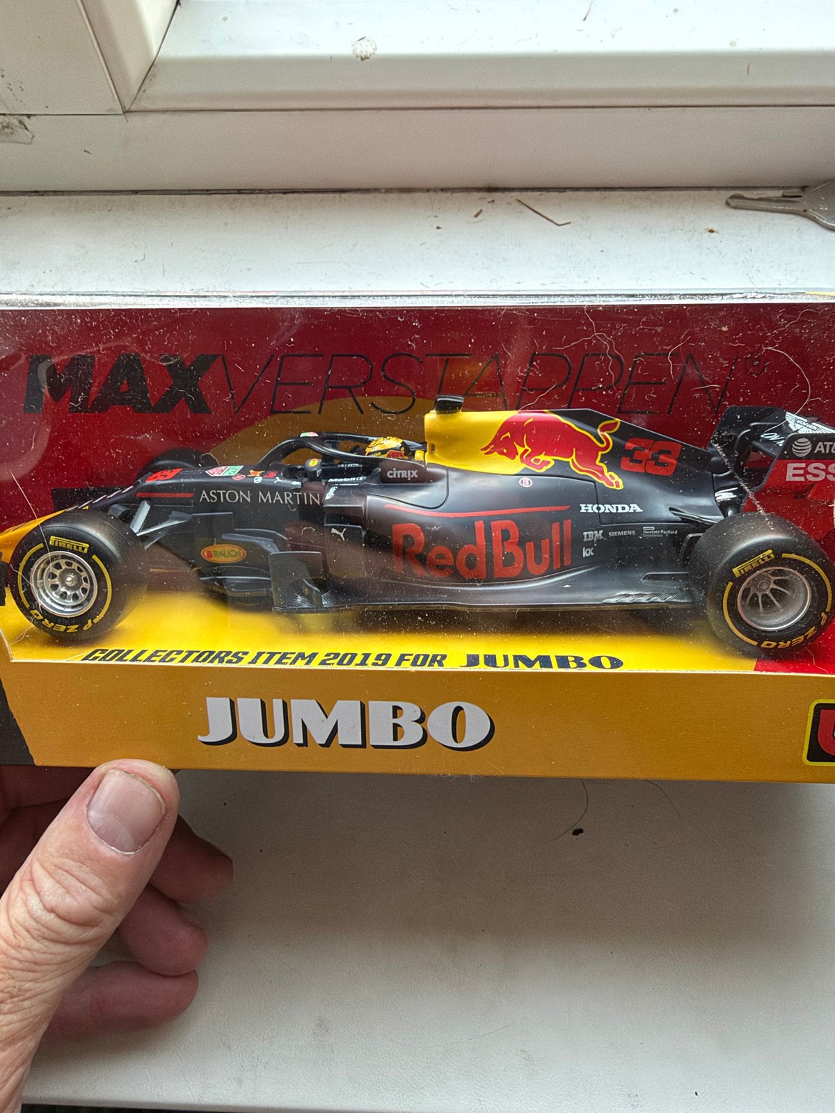 Max Verstappen Red Bull Racing F1 Auto Jumbo Collectors Item, Overige merken, Auto, 1:32 tot 1:50, Nieuw