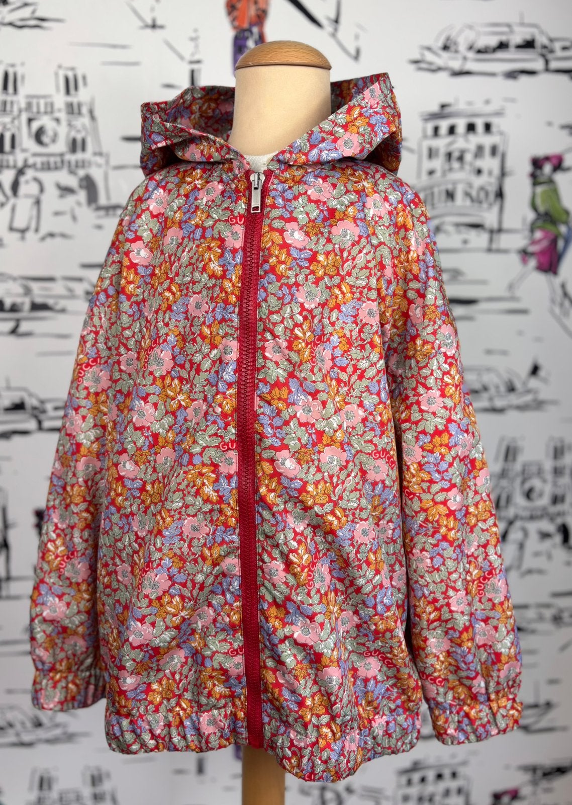 Gucci liberty meisjes zomerjas windjack maat 8 NIEUW, Kinderen en Baby's, Kinderkleding | Maat 128, Customercare@gucci.com, Gucci