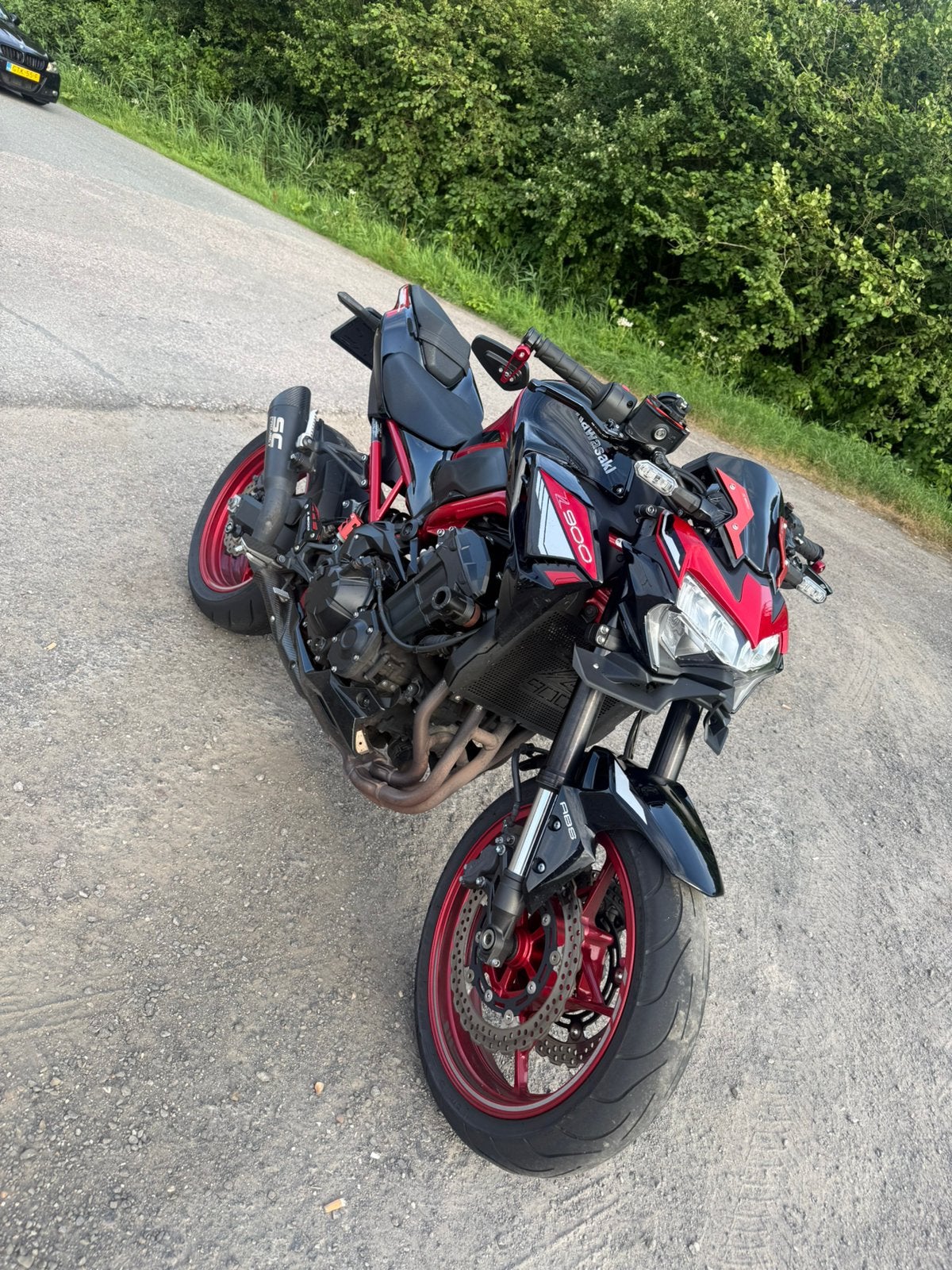 Kawasaki Z900 A2 - SC Project slip on, 4 cilinders, 948 cc, Gebruikt, Particulier