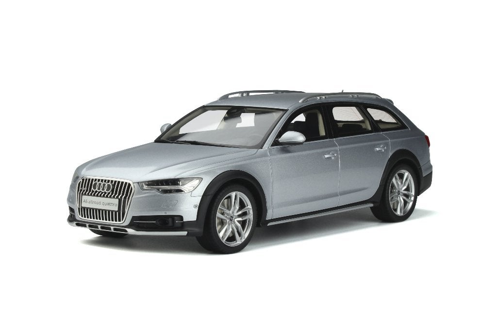 Audi A6 Allroad Quattro Avant Floret Zilver GT Spirit GT354, Hobby en Vrije tijd, Modelauto's | 1:18, Overige merken, Auto, Verzenden