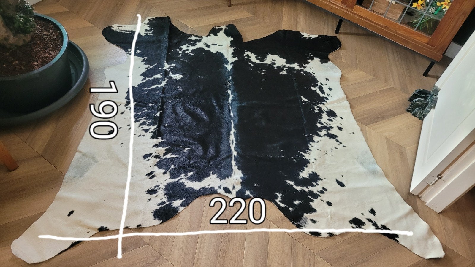 Koeienhuid Koeienkleed, 150 tot 200 cm, Ophalen of Verzenden, Nieuw, 200 cm of meer
