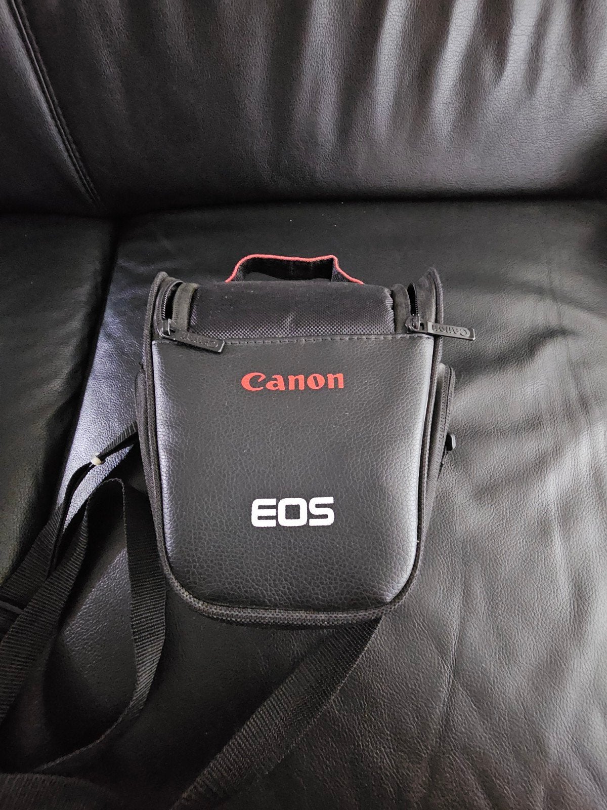 canon spiegelreflex camera tas., Audio, Tv en Foto, Fotografie | Fototassen, Ophalen of Verzenden, Zo goed als nieuw, Schoudertas
