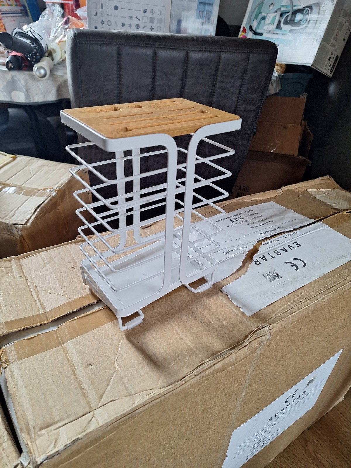 Messenblok met houten bovenkant, Ophalen, Overige typen, Hout, Nieuw