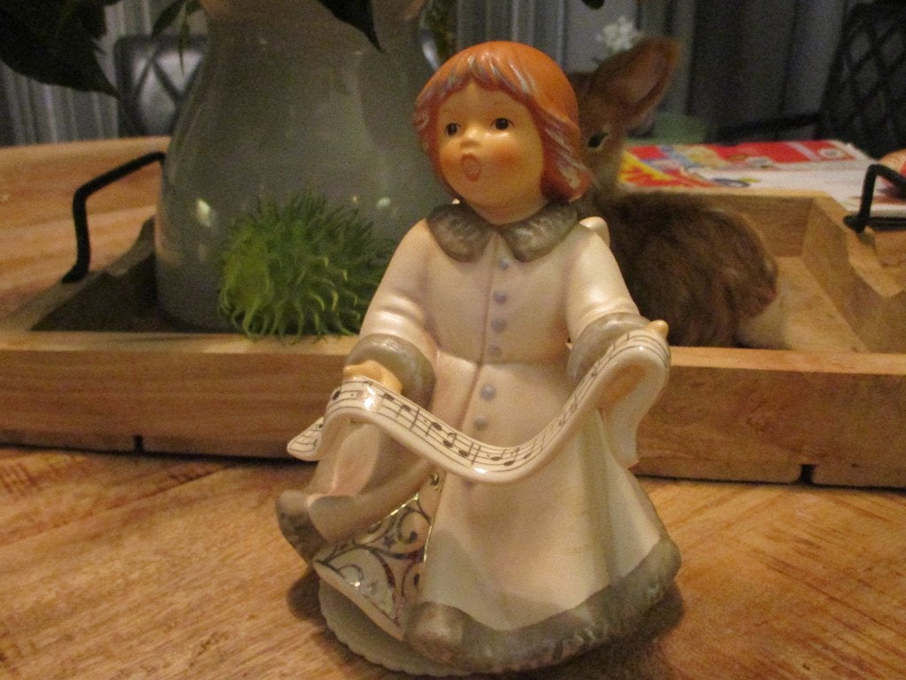 Goebel Muzikale Engel,(16 cm),v.a 40,00e, Verzamelen, Ophalen of Verzenden, Gebruikt, Hummel