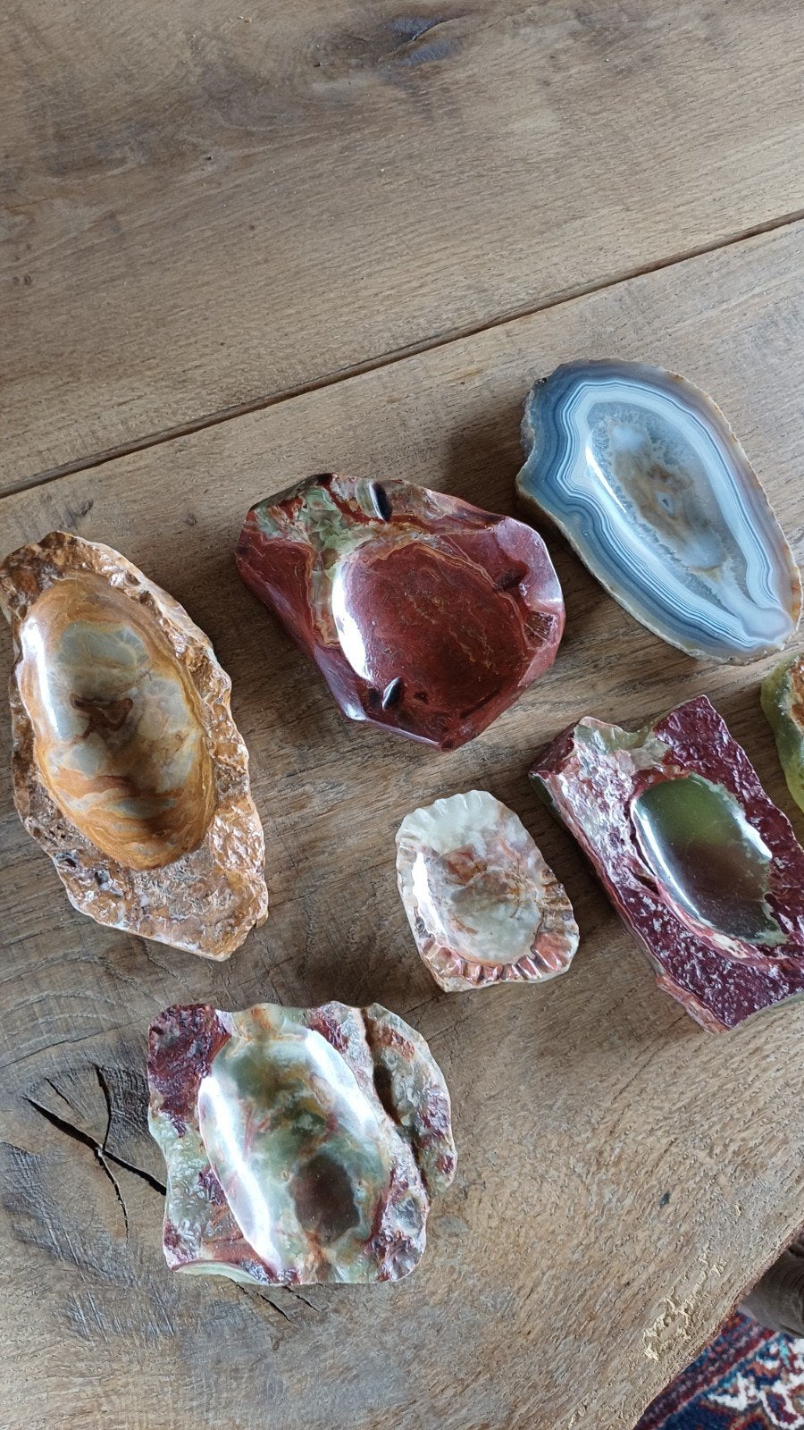 marmeren schaaltjes, Verzamelen, Ophalen