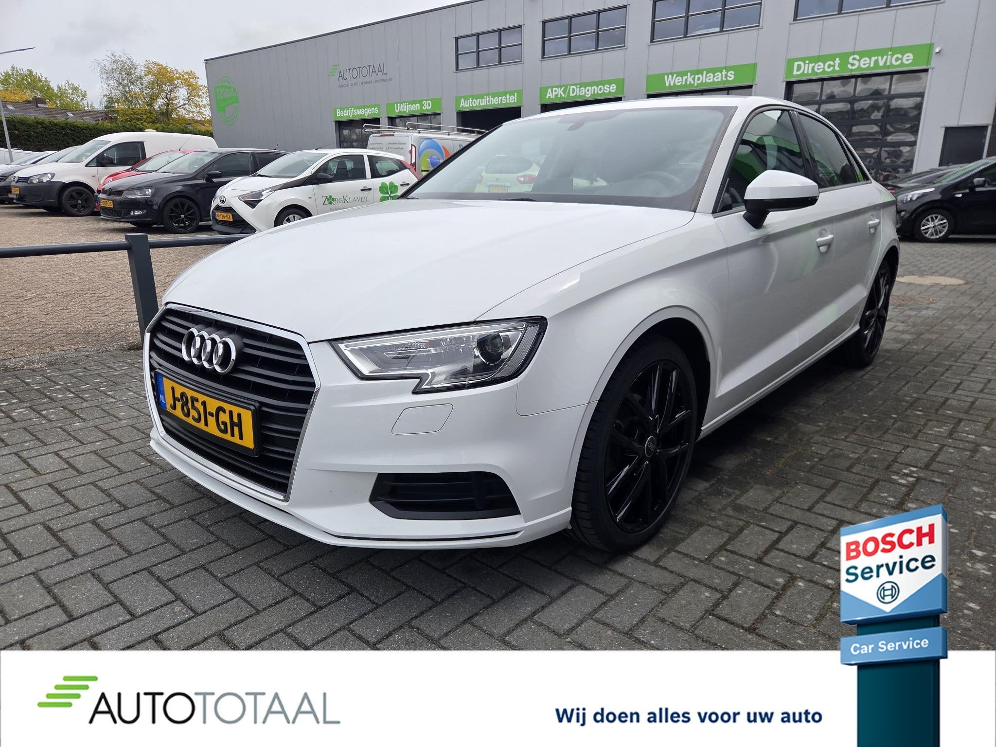 Audi A3 Limousine 35 TFSI 1e Eigenaar | Dealer Onderhouden |, Auto's, Stof, 4 cilinders, 150 pk, Wit