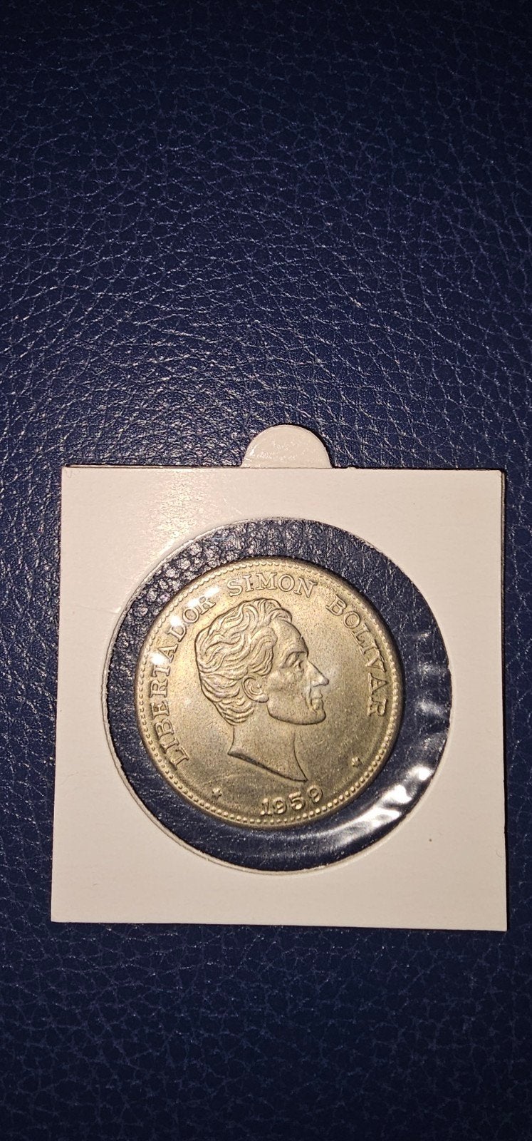 Colombia 50 Centavos 1958 Simón Bolívar Munt, Postzegels en Munten, Munten | Azië, Ophalen of Verzenden, Losse munt