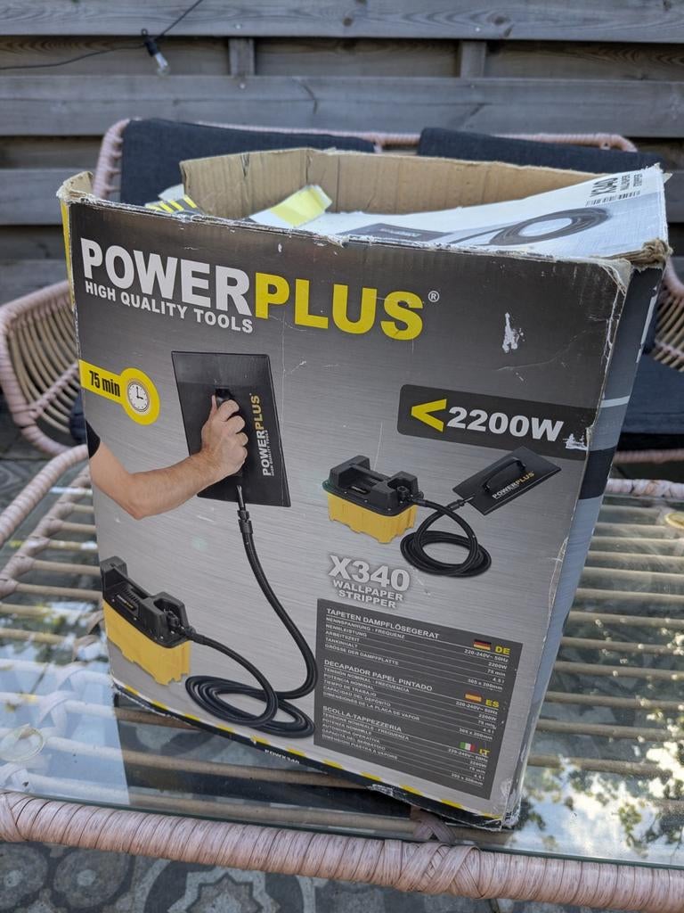 Powerplus POWX340, Ophalen