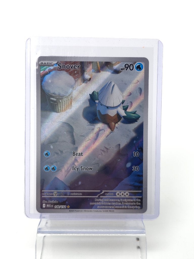Snover 140/132 Pokemon TCG, Ophalen of Verzenden, Zo goed als nieuw, Losse kaart