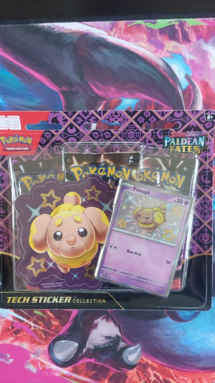 Paldean fates 3 pack blister, Ophalen of Verzenden, Nieuw, Boosterbox, Foil