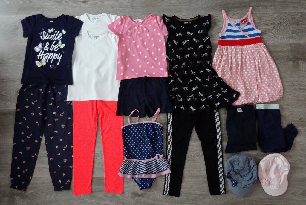 Pakket meisjes kleding maat 110 116, Ophalen of Verzenden, Zo goed als nieuw, Meisje, Setje